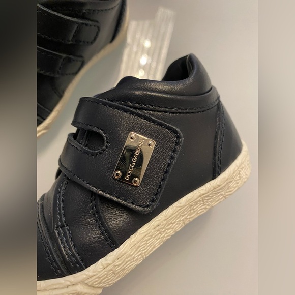 Dolce & Gabbana Black Baby Sneakers size 19/US 4 - Picture 3 of 7